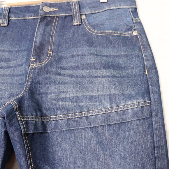 Y2K Ecko Unltd Jean Shorts Men’s 34 Grunge Skater Relaxed Fit 2000s Dark - Picture 4 of 13